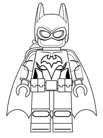 Lego batman sales coloring book